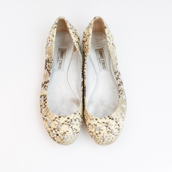 Valentino Shoes - Jimmy Choo Snake Print Flats